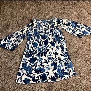 Juicy Couture Strapless Floral Dress